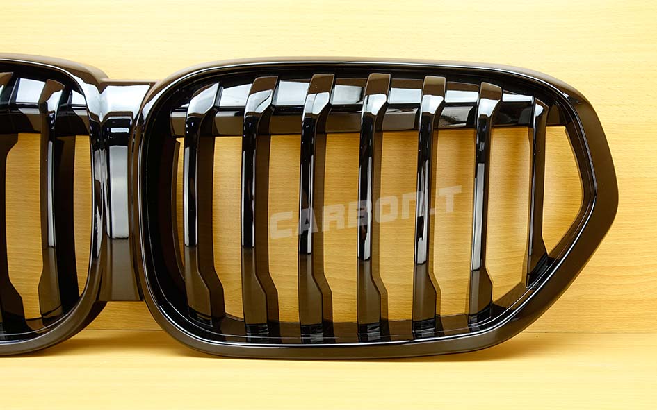 Facelift Gloss Black Front Grille Grill For BMW X1 F48 F49 LCI 2020-2021  SUV
